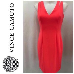 Vince Camuto Coral Midi Dress